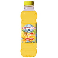 Eau Cristaline Tropical 50 cl - Pack de 24 bouteilles