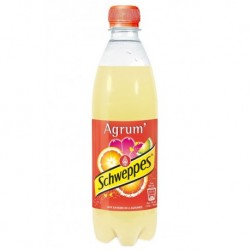 Schweppes Agrum 50cl - Pack de 24 bouteilles