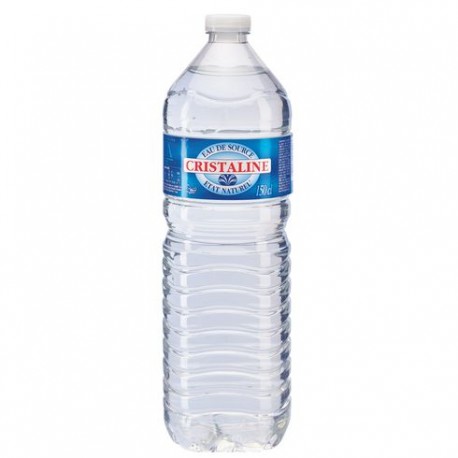 Cristaline 1,5L (Pack de 6 bouteilles)