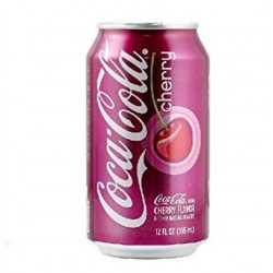 Coca Cola Cherry 33cl (Pack de 24 canettes)