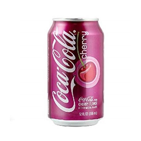 Coca Cola Cherry 33cl (Pack de 24 canettes)