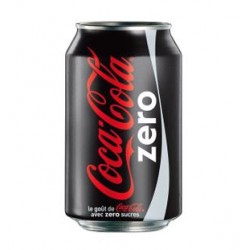 Coca Cola zéro 33cl (Pack de 24 canettes)