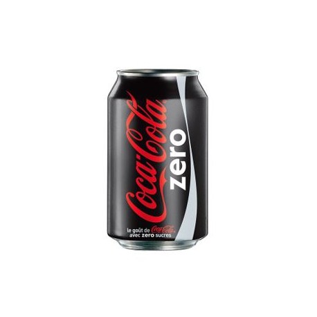Coca Cola zéro 33cl (Pack de 24 canettes)
