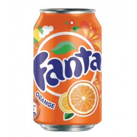 Fanta orange 33cl (Pack de 24 canettes)