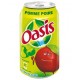 Oasis pomme poire 33cl (pack de 24 canettes)