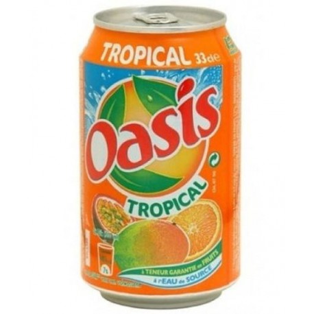 Oasis Tropical 33cl (pack de 24 canettes)