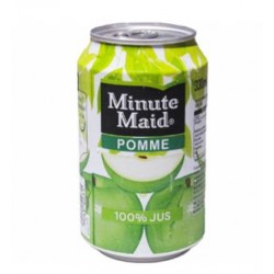 Minute Maid Pomme 33cl - Pack de 24 canettes