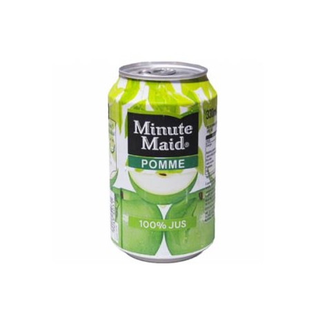 Minute Maid Pomme 33cl - Pack de 24 canettes